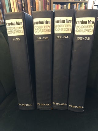 Item #507130 Cordon Bleu Cookery Course 1-72 in 4 Binders Complete. Rosemary Hume, Muriel, Downes