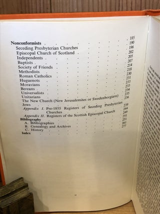 National Index of Parish Registers Volume XII, Sources for Scottish Genealogy and Family History