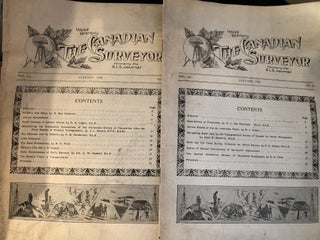 The Canadian Surveyor, Formerly the Journal of the Dominion Land Surveyors' Association, 7 Issues, 1928-1930