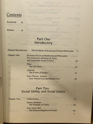 Freedom and Authority, An Introduction to Social and Political Philosophy