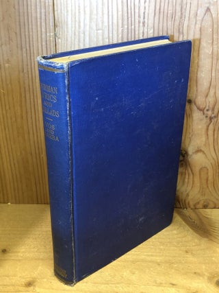 Item #507265 German Lyrics and Ballads, From Klopstock to Modern Times. Vos, Barba Bert J, Preston A