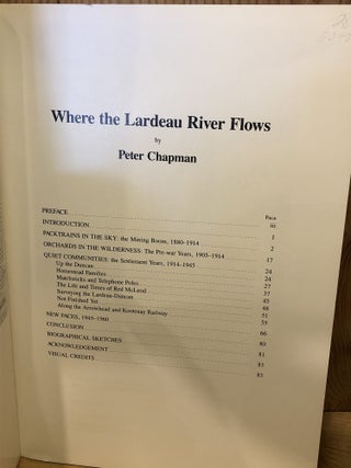 Where the Lardeau River Flows
