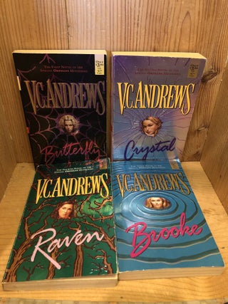 Item #507389 Orphan Series 4 Books: Butterfly, Crystal, Brooke, Raven. V. C Andrews