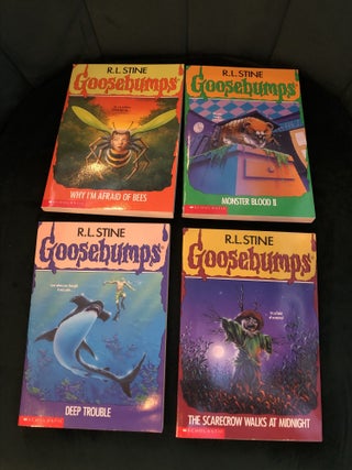 Goosebumps #17-20 Box Set: Why I'm Afraid of Bees, Monster Blood II, Deep Trouble, The Scarecrow Walks at Midnight
