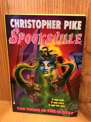 Item #507620 Spooksville, #17 The Thing in the Closet. Christopher Pike