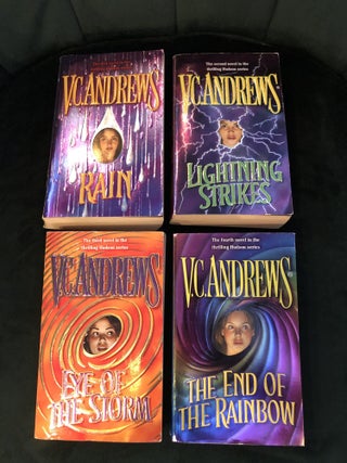 Item #507654 Hudson Series, 4 Books: Rain, Lightning Strikes, Eye of the Storm, The End of the...