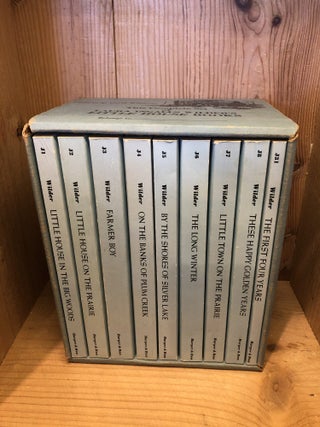 Item #507656 This Complete Set of Laura Ingalls Wilder Little House Books. Laura Ingalls Wilder,...