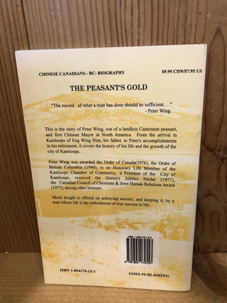 The Peasant's Gold: The Story of Peter Wing