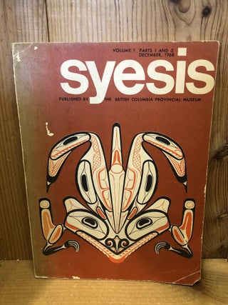 Item #507751 Syesis, Volume 1, Parts 1 and 2, December 1968. Scagel, Robert F