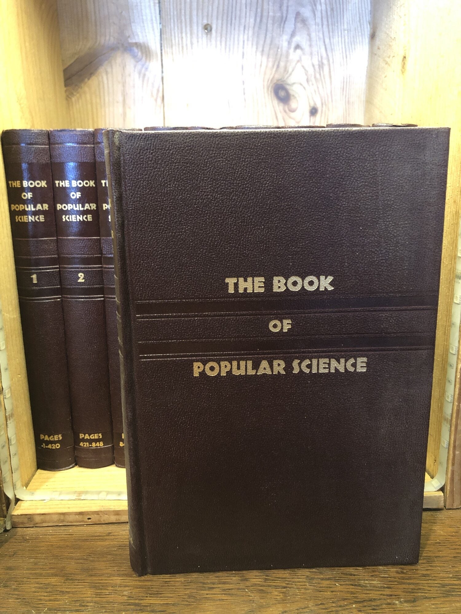 The Book of Popular Science, 10 Volume Set