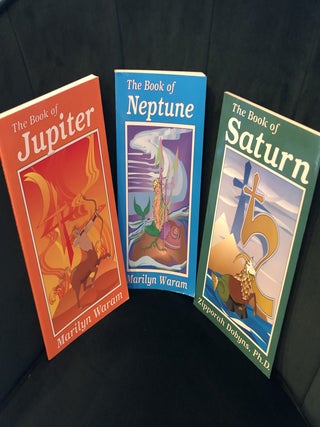 Item #507928 The Book of Jupiter, The Book of Saturn, The Book of Nepture (3 Books). Marilyn...