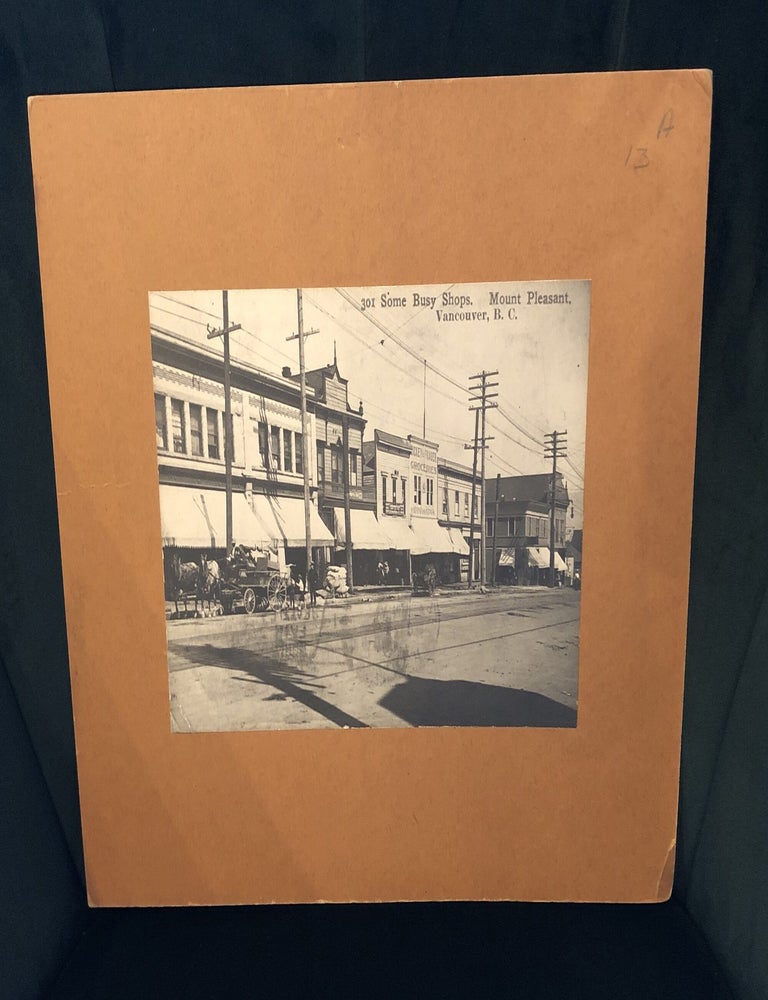 Item #507940 Mount Pleasant, Vancouver BC, Photograph Circa 1908