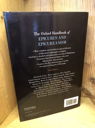 The Oxford Handbook of Epicurus and Epicureanism