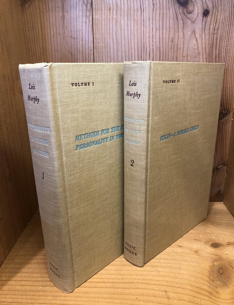 Item #508237 Personality in Young Children, Two Volume Set. Lois Barclay Murphy.