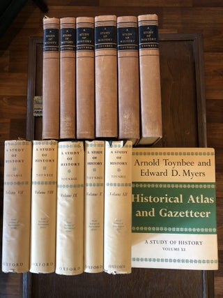 A Study of History, 12 Volume Set Complete. Arnold Toynbee.
