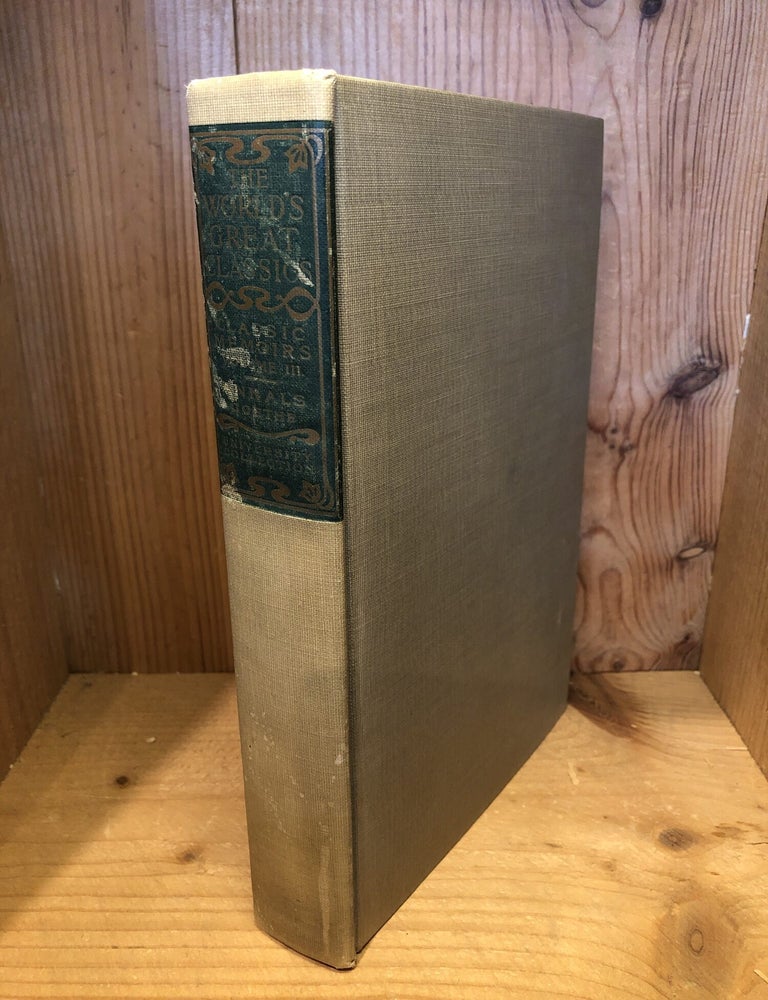 Item #508444 The World's Great Classics, Classic Memoirs, Volume III, Annals of Goethe