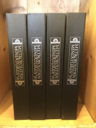 The Metropolitan Museum of Art Album of Miniatures, 19 Booklets in 4 Boxes