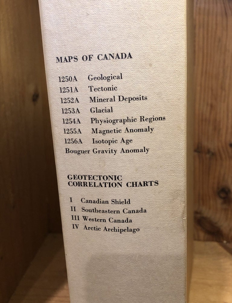 Item #508547 Maps of Canada + Geotectonic Correlation Charts (10 wall maps)