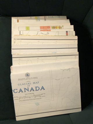 Maps of Canada + Geotectonic Correlation Charts (10 wall maps)