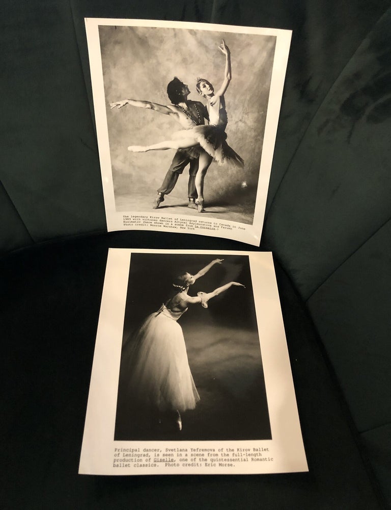 Item #508549 Kirov Ballet of Leningrad, 2 Original Press Photos