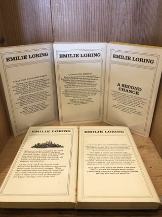 5 Vintage Emilie Loring Bantam Romance Novels: For All Your Life, What Then Is Love, A Certain Crossroad, Spring Always Comes, Here Comes The Sun