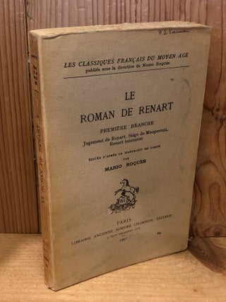 Le Roman de Renart, Premiere Branche