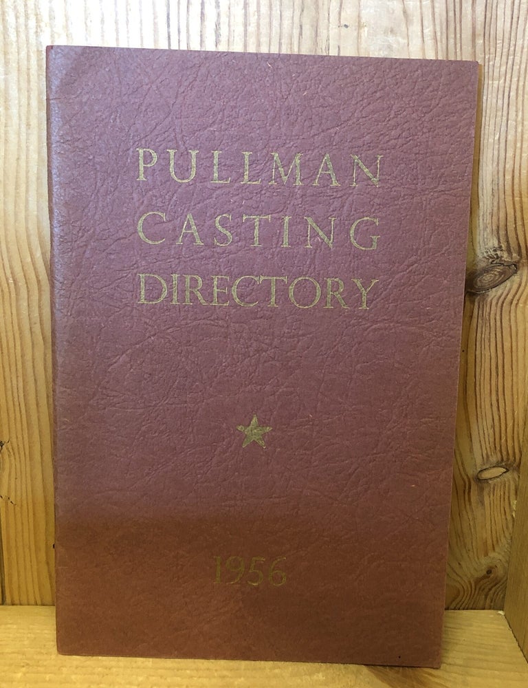Item #508894 Pullman Casting Directory 1956, incorporating 'Directory of Concert and Cabaret Artistes'