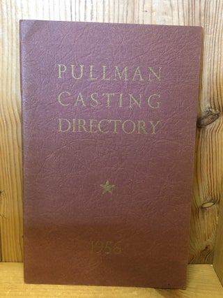 Pullman Casting Directory 1956, incorporating 'Directory of Concert and Cabaret Artistes'