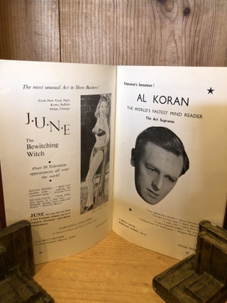 Pullman Casting Directory 1956, incorporating 'Directory of Concert and Cabaret Artistes'