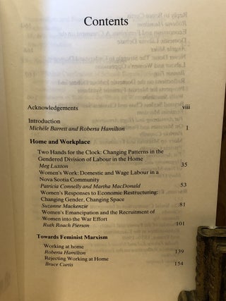 The Politics of Diversity: Feminism, Marxism and Nationalism