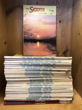 Item #509287 The Scots Magazine, 28 Issues, from 1981 to 2010